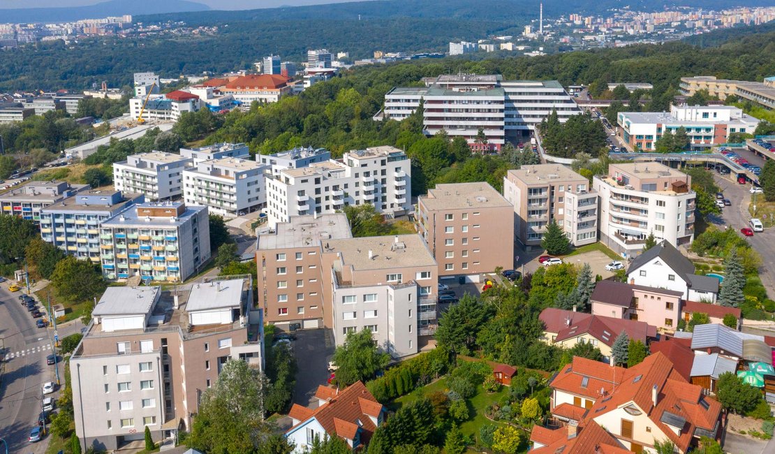 Lucrative location of the Kramáre area in Bratislava